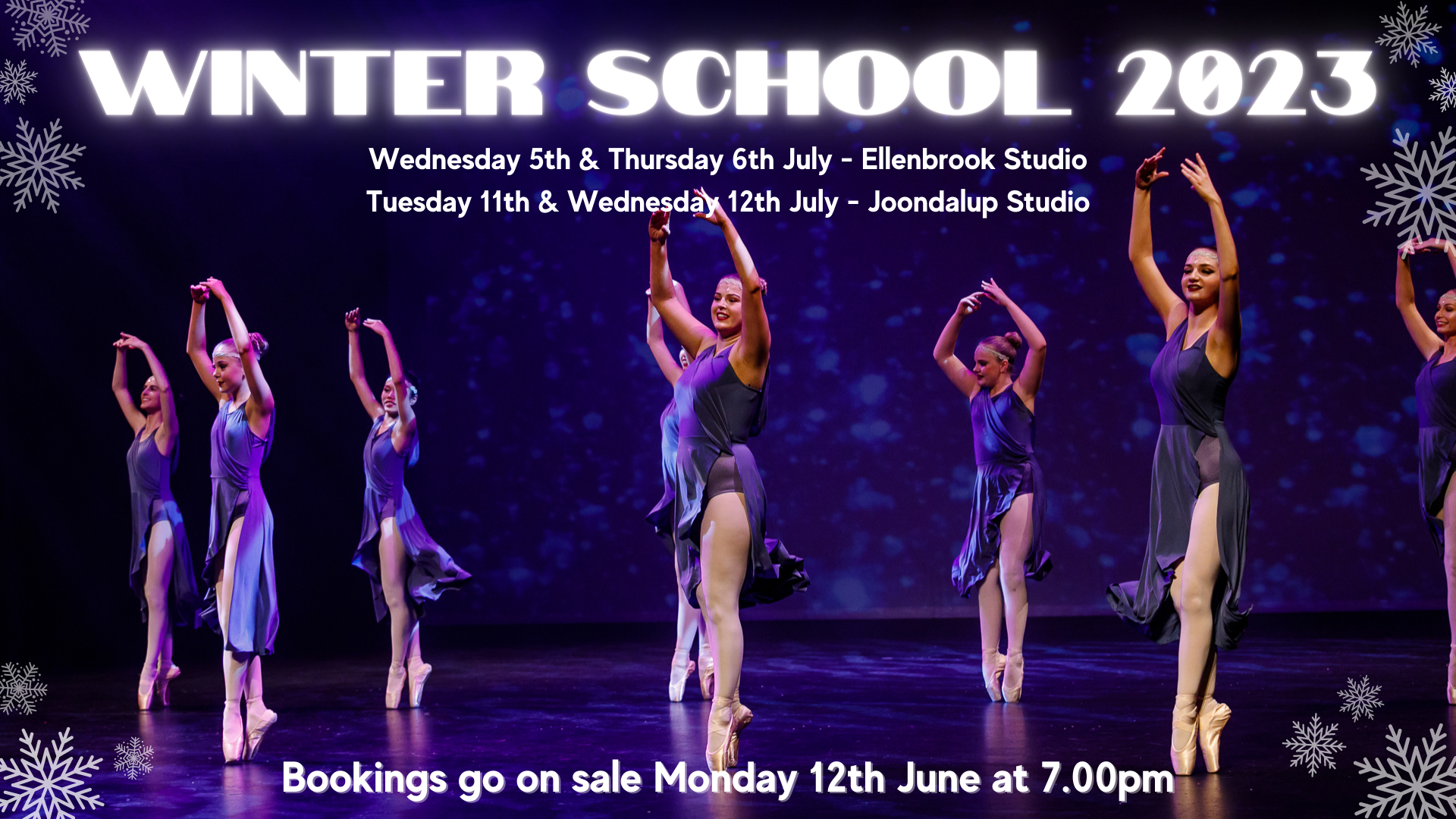 Winter School 2023 Ballet Classes in Ellenbrook